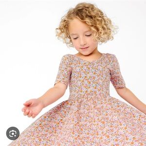 Alice + Ames Short Sleeve Ballet Dress in Prim Floral Size 10